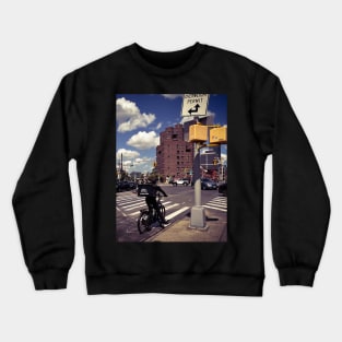 Hunters Point Street Long Island City NYC Crewneck Sweatshirt